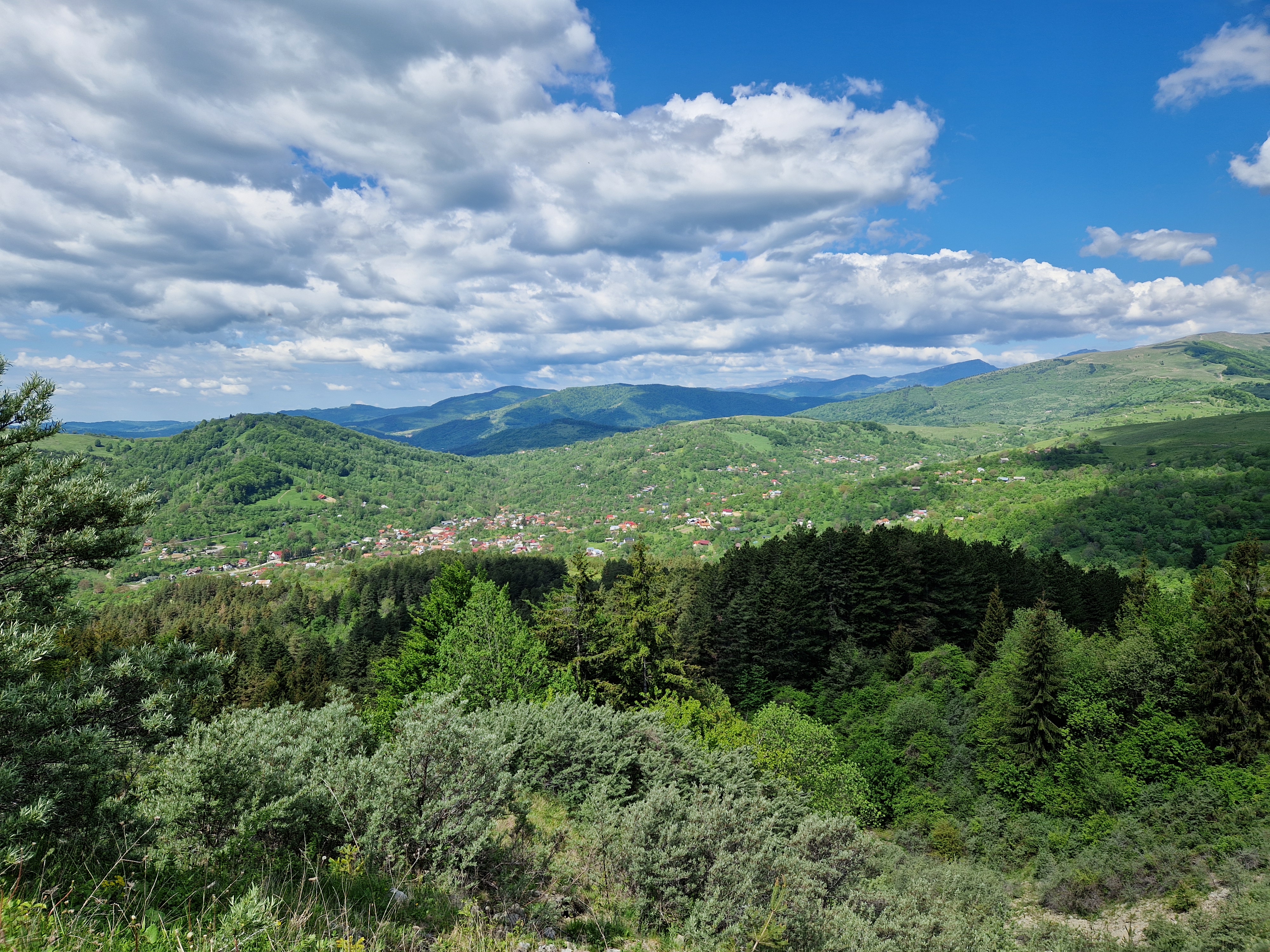 Panoramă spre Teșila