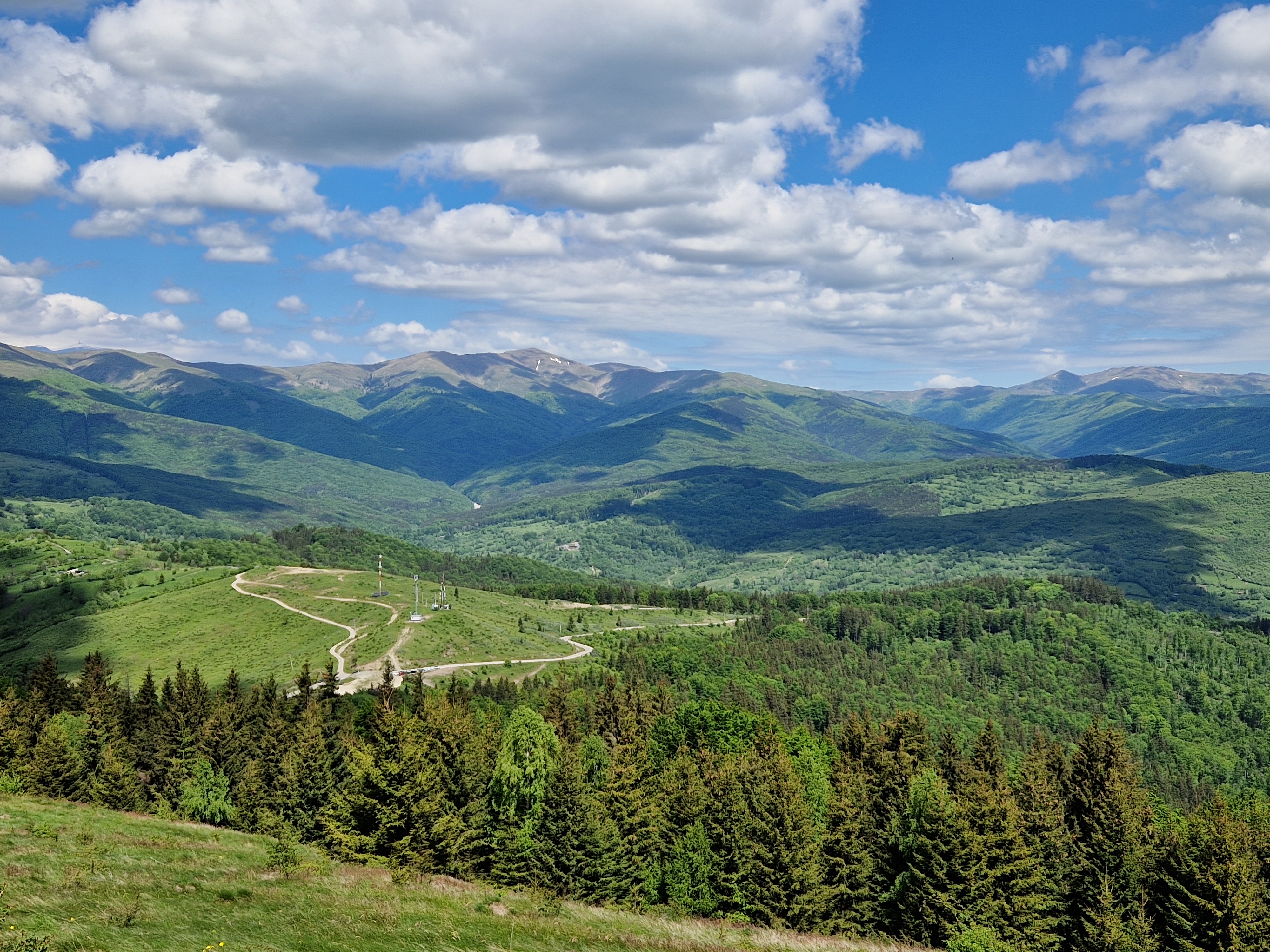Panoramă Munții Baiului